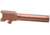 True Precision Glock 19 Non-Threaded Barrel, Copper TiAlN, TP-G19B-XC
