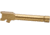True Precision Glock 19 Threaded Barrel, 1/2x28, Gold TiN, TP-G19B-XTG