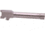 True Precision Glock 19 Threaded Barrel, 1/2x28, Stainless Silver, TP-G19B-XT