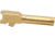 True Precision Glock 26 Non-Threaded Barrel, Gold TiN, TP-G26B-XG