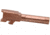 True Precision Glock 43 Non-Threaded Barrel, Copper TiAlN, TP-G43B-XC