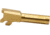 True Precision Smith &amp; Wesson M&amp;P Shield 9 Non-Threaded Barrel, Gold TiN, TP-S9B-XG
