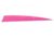 Trueflight Trueflight Shield Cut Feathers, Pink 5in Rw 100 Pack