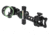 TruGlo Aegis 1 Light 19 Bow Sight - 3 Position, Fixed Bracket, Black, TG-AG2210B