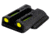 TruGlo Brite-Site Tritium/Fiber Optic Green/Yellow Sight for Ruger LC Pistols, TG-TG131RT2Y