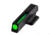 TruGlo Brite-Site Tritium/Fiber Optic Green/Yellow Sight for Ruger LC Pistols, TG-TG131RT2Y
