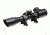 TruGlo Tru-Brite Xtreme Tactical Compact 4x32mm Rifle Scope W/ Rings, Red/Green Illuminated Mil-Dot Reticle, TG-TG8504TL