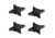 TruGlo Tb String Silencers Black 100pk - TG830N