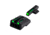 TruGlo TFO Fiber Optic Handgut Sight Set for Novak 1911 .270/.500, Green, TG-TG131NT3