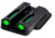 TruGlo TFO Brite-Site Tritium/Fiber Optic Sight for Ruger, Green/Green, TG-TG131RT2
