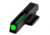 TruGlo TFO Brite-Site Tritium/Fiber Optic Sight for Ruger, Green/Green, TG-TG131RT2