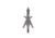 TruGlo Titanium X Mechanical Broadhead, 100 Grain, 4 Blade, 3 pk, Silver, TG3202AV