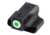 TruGlo Tritium Pro Handgun Sight Set for S&amp;W M&amp;P, White Focus Lock Ring, TG-TG231MP1W