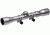 TruGlo Trushot Rifle Scope 3-9x32mm Duplex Reticle Matte Silver Finish Includes Rings