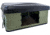 TRUSTMADE Hardshell Rooftop Tent, Black/Green, 82.7x49x35.4in, OR02RT01-BlackGreen