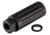 TRYBE Defense AR-15 5.56x45 NATO Flash Can Muzzle Device, 1/2x28, Full Flute, Black Anodized, FF556FC