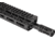 TRYBE Defense AR-15 5.56x45mm NATO 16in Complete Upper Receiver, Government, Mid Length, 1-7 Twist, 1/2x28, A2, Black, UPPER16556-MLG