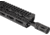 TRYBE Defense AR-15 5.56x45mm NATO 16in Complete Upper Receiver, Pencil, Mid Length,1-7 Twist, 1/2x28, A2, Black, UPPER16556-MLP