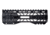 TRYBE Defense AR-15 M-LOK Lightweight Quad Handguard w/ Full Rail, 7in, Black, HDG7QFR-BL