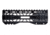 TRYBE Defense AR-15 M-LOK Lightweight Quad Handguard w/ Full Rail, 7in, Black, HDG7QFR-BL