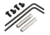 TRYBE Defense Drop-In Trigger Anti-Walk Pins, 0.154in, Black, V2TRGAWP