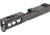 TRYBE Defense Glock 19 9mm Pistol Slide - Version 2, Gen 3, RMR Cut, Sniper Gray, No Base Plate Included, SLDG19G3RMRV2-SG