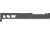 TRYBE Defense Glock 19 9mm Pistol Slide - Version 2, Gen 4, RMR Cut, Sniper Gray, No Base Plate Included, SLDG19G4RMRV2-SG