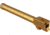 TRYBE Defense Grade Threaded Pistol Barrel, 1/2 x 28 Thread, Glock 34, Gold TIN, TPBG34-TIN