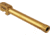 TRYBE Defense Grade Threaded Pistol Barrel, 1/2 x 28 Thread, Glock 34, Gold TIN, TPBG34-TIN