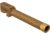 TRYBE Defense Grade Threaded Pistol Barrel, Glock 21, .578x28 Thread, Gold TIN, TPBG21-TIN