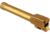 TRYBE Defense Grade Threaded Pistol Barrel, S&amp;W M&amp;P 9mm 4in 2.0, 1/2 x 28 Thread, Gold TIN, TPBSWMP4-TIN