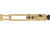 TRYBE Defense Low-Mass AR-15 Complete Bolt Carrier Group, Matte Gold Chrome, BCG556-LMGLD