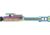 TRYBE Defense Low-Mass AR-15 Complete Bolt Carrier Group, Rainbow PVD, BCG556-LMPVD