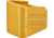 TRYBE Defense Magazine Extension Base Pad, Glock 17/17L/19X/22/34/45, 9mm/.40 S&amp;W, 4/5-Round, Gold, MAGEXTG174/5-GLD-5RD