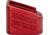 TRYBE Defense Magazine Extension Base Pad, Glock 17/17L/19X/22/34/45, 9mm/.40 S&amp;W, 4/5-Round, Red, MAGEXTG174/5-RD-5RD