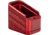 TRYBE Defense Magazine Extension Base Pad, Glock 17/17L/19X/22/34/45, 9mm/.40 S&amp;W, 4/5-Round, Red, MAGEXTG174/5-RD-5RD