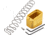 TRYBE Defense Magazine Extension Base Pad, Glock 19/23/26/27, 9mm/.40 S&amp;W, 4/5-Round, Gold, MAGEXTG194/5-GLD-5RD