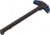 TRYBE Defense Magnite Charging Handle, AR-15, Ambidexterous, Blue, CHMAGAR15-BL