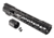 TRYBE Defense Magnite Go Fast Ultra Lightweight Handguard, Cut Top Rail, M-LOK, Black, 12in, MGHDG-V2-12CR-BL