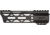 TRYBE Defense Magnite Go Fast Ultra Lightweight Handguard, Cut Top Rail, M-LOK, Black, 7in, MGHDG-V2-7CR-BL