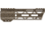 TRYBE Defense Magnite Go Fast Ultra Lightweight Handguard, Cut Top Rail, M-LOK, FDE, 7in, MGHDG-V2-7CR-FDE