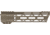 TRYBE Defense Magnesium Alloy Go Fast Ultra Lightweight Handguard, Cut Top Rail, M-LOK, FDE, 9in, MGHDG-V2-9CR-FDE
