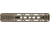 TRYBE Defense Magnesium Alloy Go Fast Ultra Lightweight Handguard, Cut Top Rail, M-LOK, FDE, 9in, MGHDG-V2-9CR-FDE