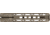 TRYBE Defense Magnesium Alloy Go Fast Ultra Lightweight Handguard, Cut Top Rail, M-LOK, FDE, 9in, MGHDG-V2-9CR-FDE