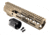 TRYBE Defense Magnite Go Fast Ultra Lightweight Handguard, Cut Top Rail, M-LOK, FDE, 9in, MGHDG-V2-9CR-FDE