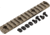 TRYBE Defense Magnite M-Lok Picatinny Rail Section with Lugs - 13 Slots, FDE, TRBDMGRAIL13-V2-FDE