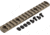 TRYBE Defense Magnite M-Lok Picatinny Rail Section with Lugs - 15 Slots, FDE, TRBDMGRAIL15-V2-FDE