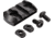 TRYBE Defense Magnite M-Lok Picatinny Rail Section with Lugs - 3 Slots, Black, TRBDMGRAIL3-V2-BL
