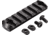 TRYBE Defense Magnite M-Lok Picatinny Rail Section with Lugs - 7 Slots, Black, TRBDMGRAIL7-V2-BL