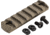 TRYBE Defense Magnite M-Lok Picatinny Rail Section with Lugs - 7 Slots, FDE, TRBDMGRAIL7-V2-FDE